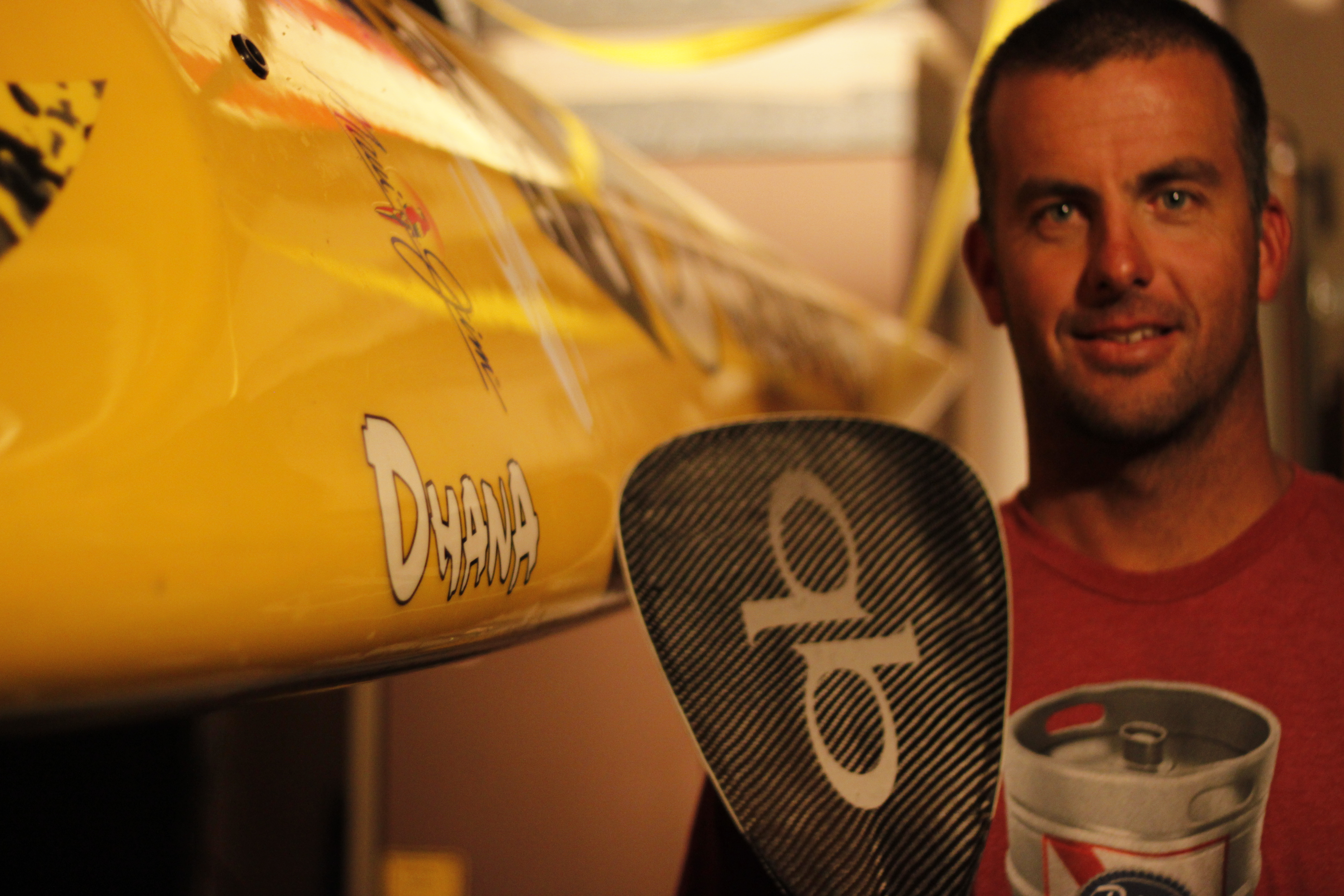 Professional StandUp Paddleboarder and San Clemente local Rob Rojas.