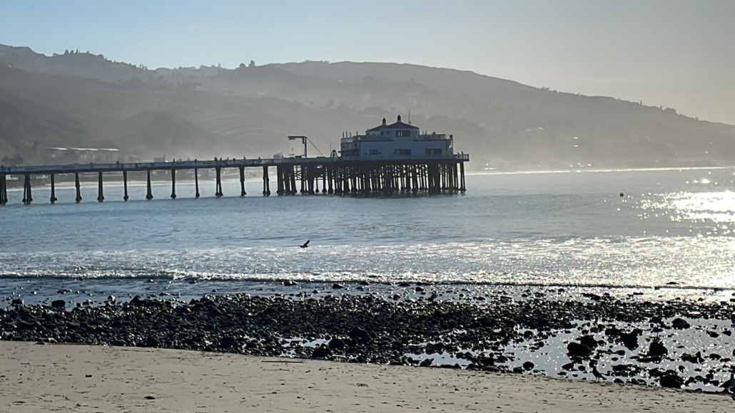 malibu pier california early morning summer 2022