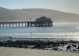 malibu pier california early morning summer 2022