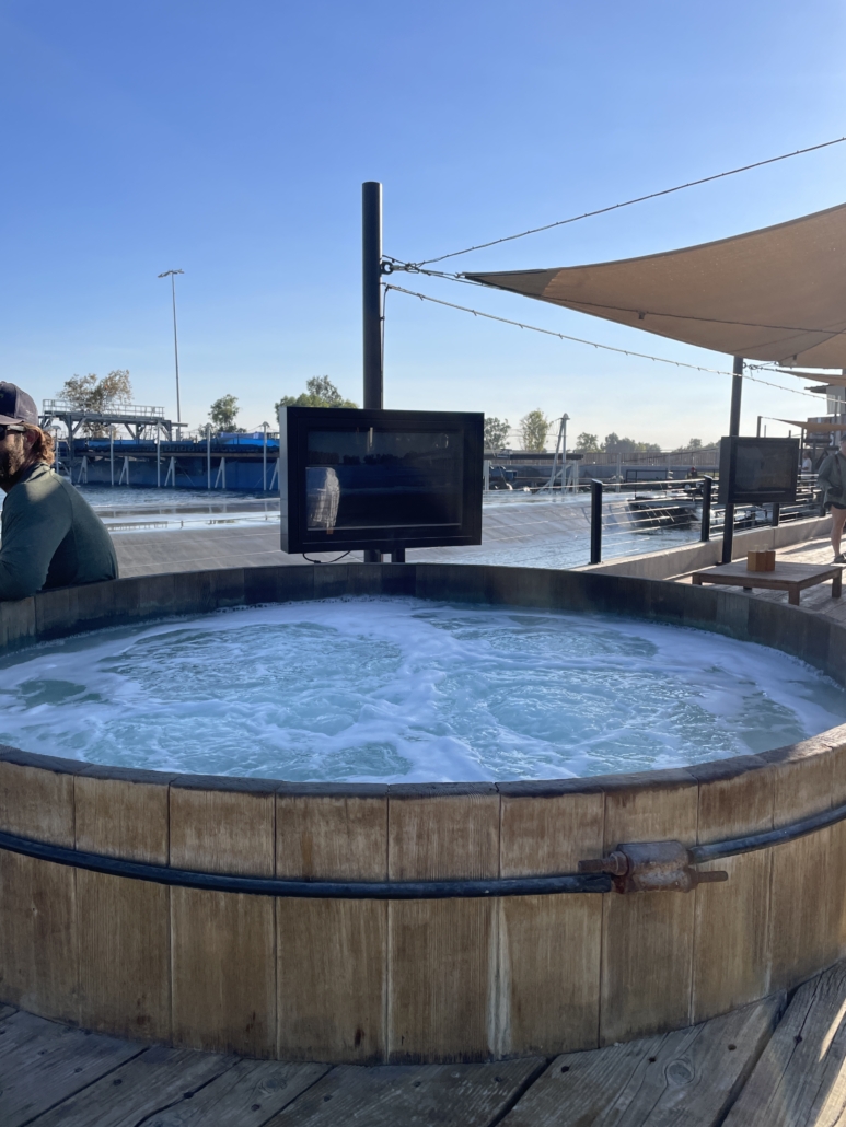 surf ranch monitors jacuzzi